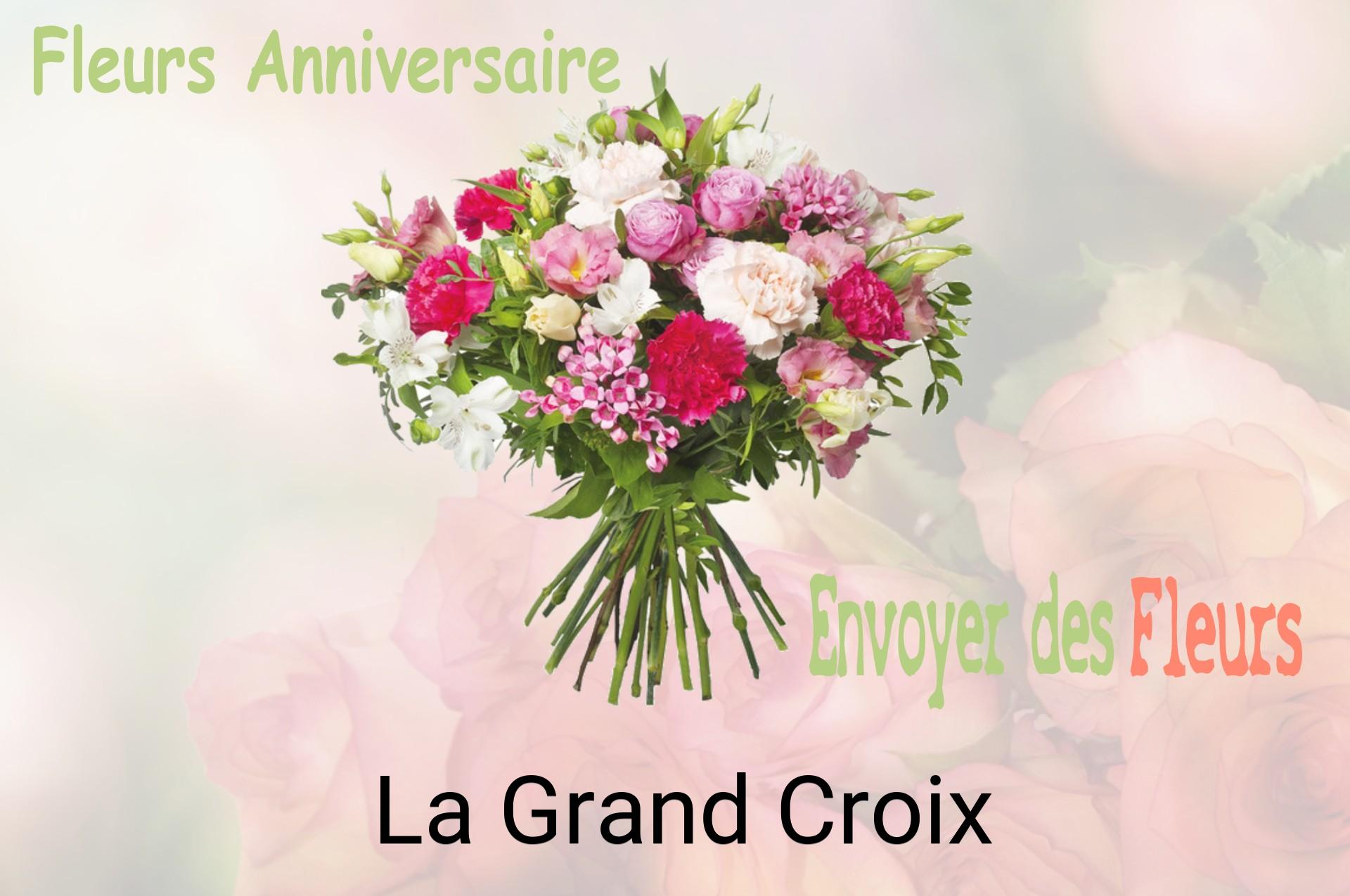 Bouquet de fleurs d’anniversaire livré à La Grand-Croix