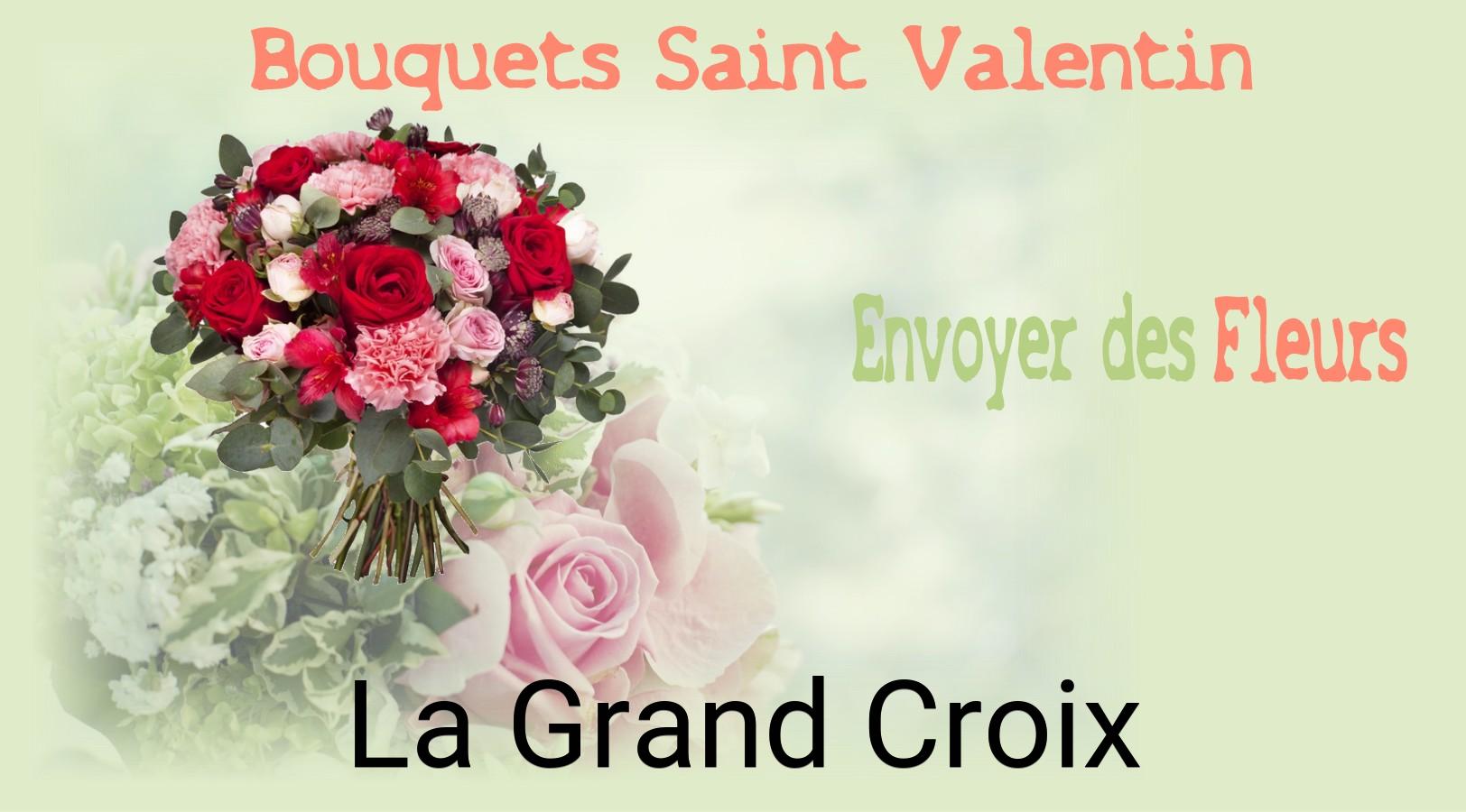 Roses de Saint-Valentin livrées à La Grand-Croix